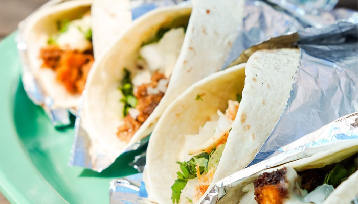 Sokno Taco Cantina variety of tacos